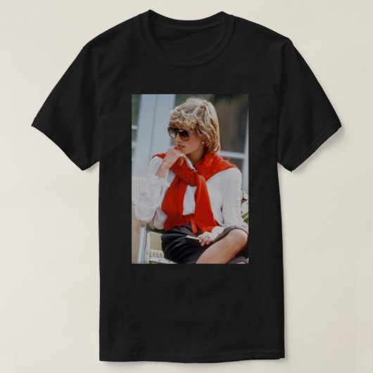 Princess Diana 1980er T-Shirt (Design vorne)