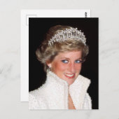 Princess Diana 1989 Postkarte (Vorne/Hinten)