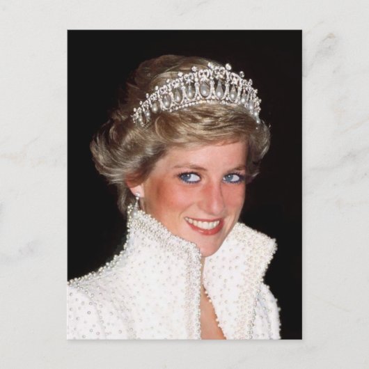 Princess Diana 1989 Postkarte (Vorderseite)