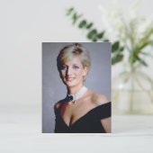 Princess Diana 1997 Postkarte (Stehend Vorderseite)