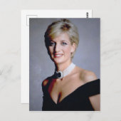 Princess Diana 1997 Postkarte (Vorne/Hinten)