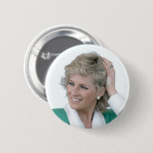 Princess Diana Australia 1988 Button (Vorne & Hinten)