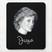 Princess Diana Autograph Mousepad (Vorne)