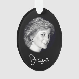 Princess Diana Autograph Ornament