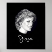 Princess Diana autograph Poster (Vorne)