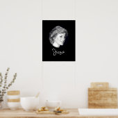 Princess Diana autograph Poster (Küche)