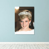 Princess Diana Bahrain 1986 Leinwanddruck (Insitu (Holzboden))