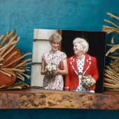 Princess Diana-Barbara Bush Fotoplatte (Seite)