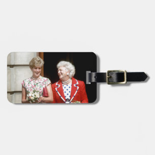 Princess Diana-Barbara Bush Gepäckanhänger