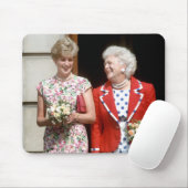 Princess Diana-Barbara Bush Mousepad (Mit Mouse)