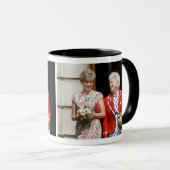Princess Diana-Barbara Bush Tasse (VorderseiteRechts)