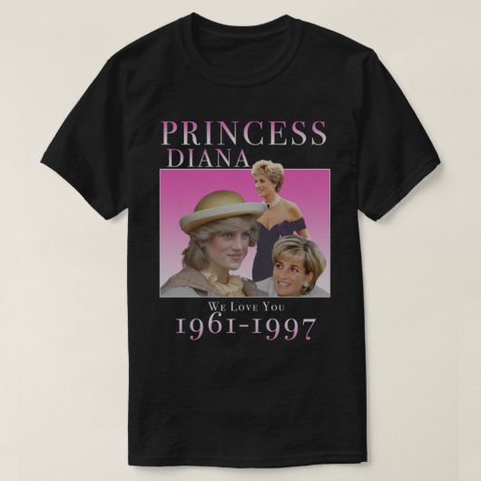 Princess Diana Homage Active T-Shirt (Design vorne)