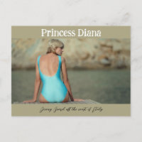 Princess Diana Iconic Image Diving Board