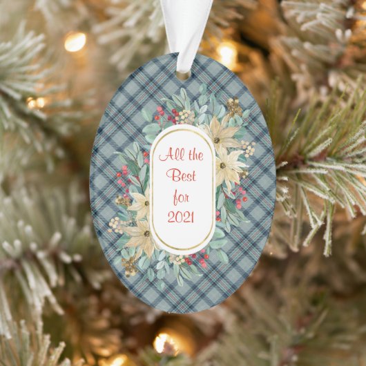 Princess Diana Memorial Original Scottish Tartan Ornament (Baum)