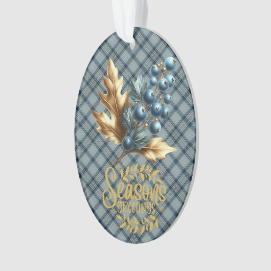 Princess Diana Memorial Scottish Tartan Christmas Ornament (Vorderseite)