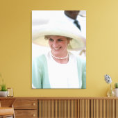 Princess Diana Nigeria 1990 Leinwanddruck (Insitu (Wohnzimmer))