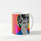 Princess Diana Pop Tasse (VorderseiteRechts)