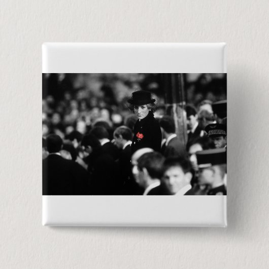 Princess Diana - Poppy Button (Vorderseite)