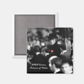 Princess Diana - Poppy Magnet (Vorderseite/Rückseite)