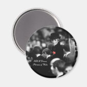 Princess Diana - Poppy Magnet (Vorderseite/Rückseite)