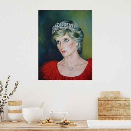 Princess Diana Poster (Küche)