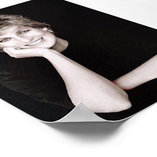 Princess Diana Poster (Ecke)