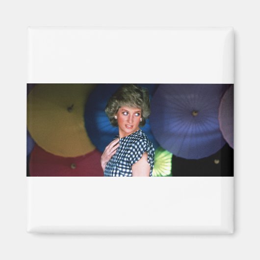 Princess Diana Thailand Magnet (Vorne)