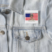 Princess Diana USA Flag Button (Beispiel)