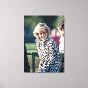 Princess Diana Windsor 1985 Leinwanddruck