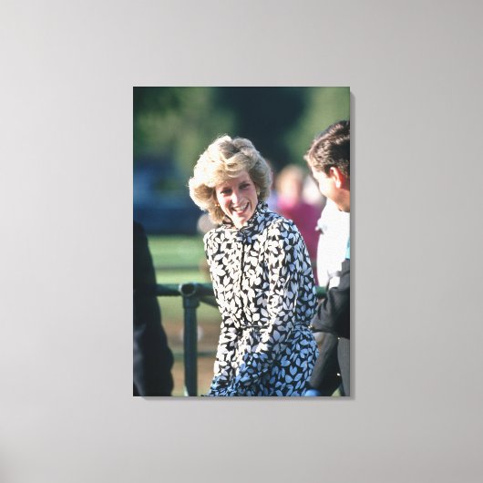 Princess Diana Windsor 1985 Leinwanddruck (Vorderseite)