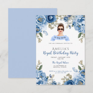 Princess Diaries 30. Geburtstag milenial Einladung