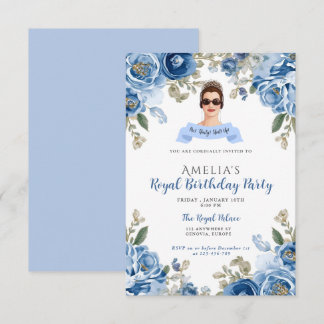 Princess Diaries 30. Geburtstag milenial Einladung