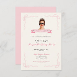 Princess Diaries 30th Birthday milenial Einladung