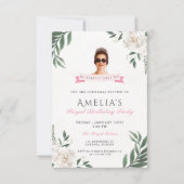 Princess Diaries 30th Birthday milenial Einladung (Vorderseite)