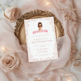 Princess Diaries 30th Birthday milenial Einladung