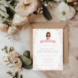 Princess Diaries 30th Birthday milenial Einladung