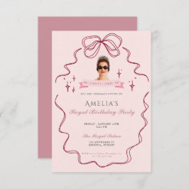 Princess Diaries 30th Birthday milenial Einladung