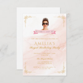 Princess Diaries 30th Birthday milenial Einladung