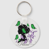 Princess & "Do What You Liebe" Doppelseitige Keych Schlüsselanhänger (Vorderseite)