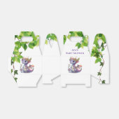 Princess Dragon Florals Girl Babydusche Geschenkschachtel (Ungefaltet)