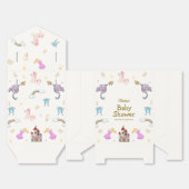 Princess Dragon Unicorn Burg Kinderdusche Geschenkschachtel (Ungefaltet)