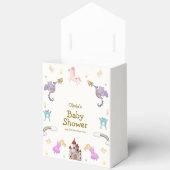 Princess Dragon Unicorn Burg Kinderdusche Geschenkschachtel (Offen)