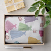 Princess Dress Mairytale Little Girl Pattern Seidenpapier (Geschenk)