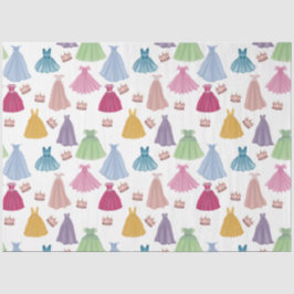 Princess Dress Mairytale Little Girl Pattern Seidenpapier