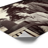 Princess Elizabeth II Prince Philip Poster (Ecke)