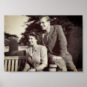 Princess Elizabeth II Prince Philip Poster (Vorne)