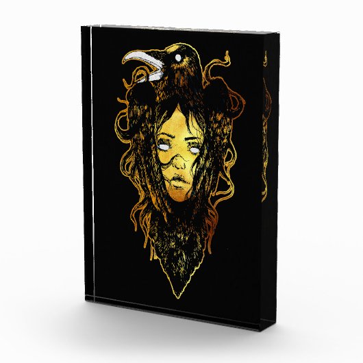 Princess Embraced by a Crow Fotoblock (Rechts)