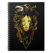 Princess Embraced by a Crow Notizblock (Vorderseite)