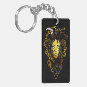 Princess Embraced by a Crow Schlüsselanhänger (Vorderseite links)