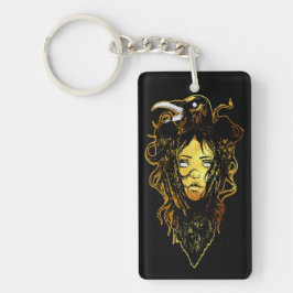 Princess Embraced by a Crow Schlüsselanhänger